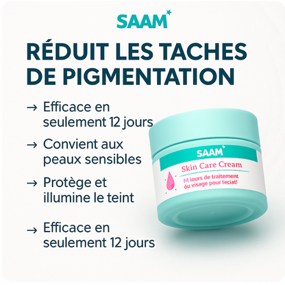SAAM – Crème Réparatrice Teint Unifié