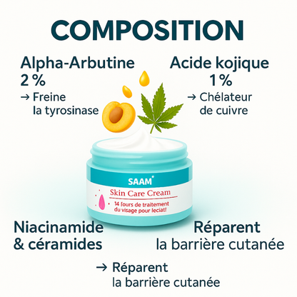 SAAM – Crème Réparatrice Teint Unifié